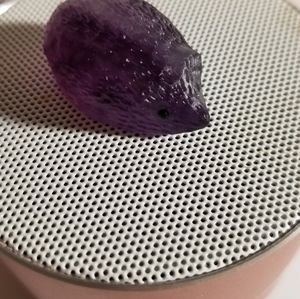Cute Hedgehog flourite quartz crystals